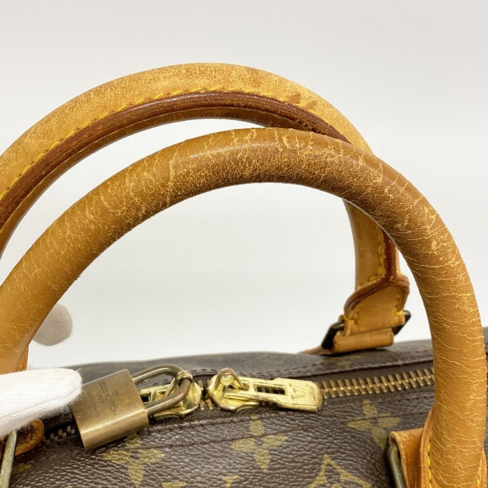 LOUIS VUITTON Brown Monogram Keepall 60 Boston Bag - Picture 9 of 10